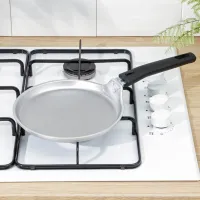 Tigaie Kukmara SB220-1 Pentru clătite / 22 cm / Silver photo 7