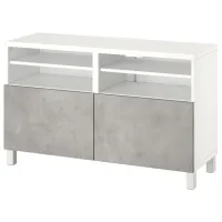 Тумба под телевизор Ikea Besta 74 x 120 x 42см / ДСП