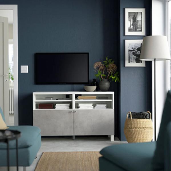 Тумба под телевизор Ikea Besta 74 x 120 x 42см / ДСП photo 2 Тумба под телевизор Ikea Besta 74 x 120 x 42см / ДСП photo 2