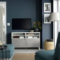 Тумба под телевизор Ikea Besta 74 x 120 x 42см / ДСП photo 2