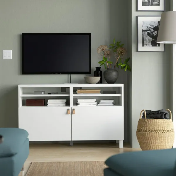 Comodă TV Ikea Besta/Lappviken/Stubbarp 74 x 120 x 42 / PAL photo 9
