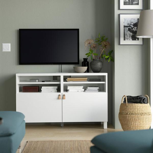 Comodă TV Ikea Besta/Lappviken/Stubbarp 74 x 120 x 42 / PAL photo 9