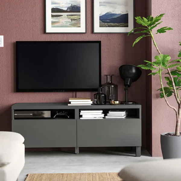 Тумба под телевизор Ikea Besta/Lappviken/Stubbarp 48 x 120 x 42см / ДСП photo 2 Тумба под телевизор Ikea Besta/Lappviken/Stubbarp 48 x 120 x 42см / ДСП photo 2