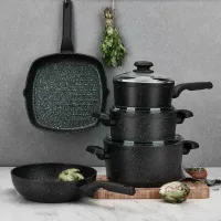 Tigaie Korkmaz Оrnella A1118 Wok / 24 cm / Black photo 2