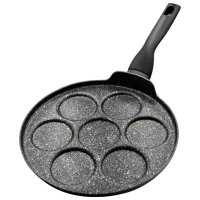 Tigaie Korkmaz Nora A2906 Pentru pancake / 26 cm / Black