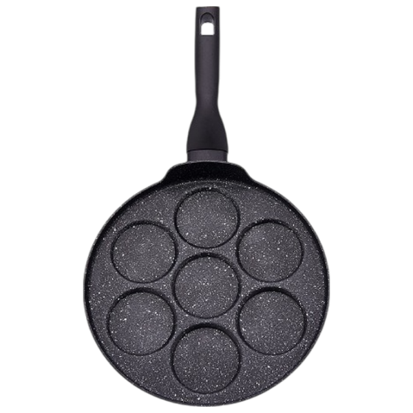 Tigaie Korkmaz Nora A2906 Pentru pancake / 26 cm / Black photo 3 Tigaie Korkmaz Nora A2906 Pentru pancake / 26 cm / Black photo 3