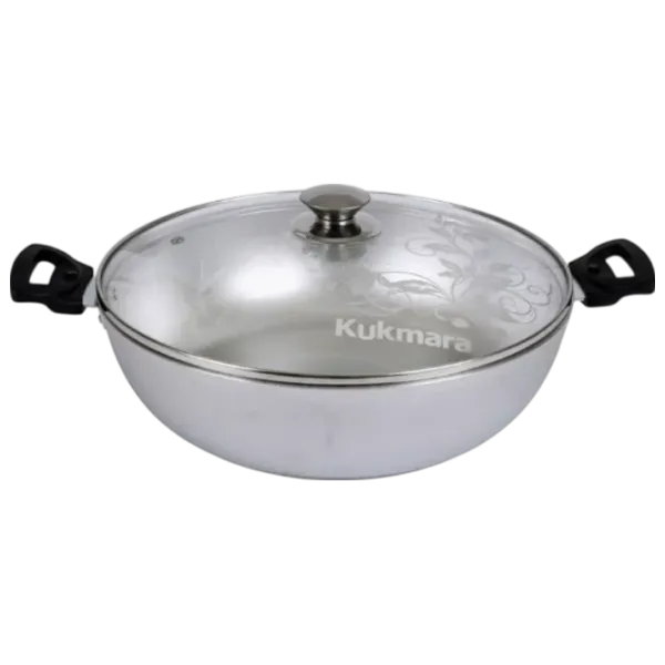 Tigaie Kukmara С304 Stewpan / 30 cm / Silver photo 1