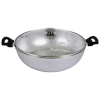 Сковорода Kukmara С304 Сотейник / 30 см / Серебряный