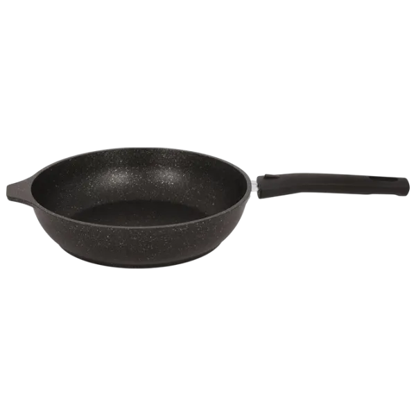 Tigaie Kukmara Marmura СМТ222А Universală / 22 cm / Black photo 1 Tigaie Kukmara Marmura СМТ222А Universală / 22 cm / Black photo 1