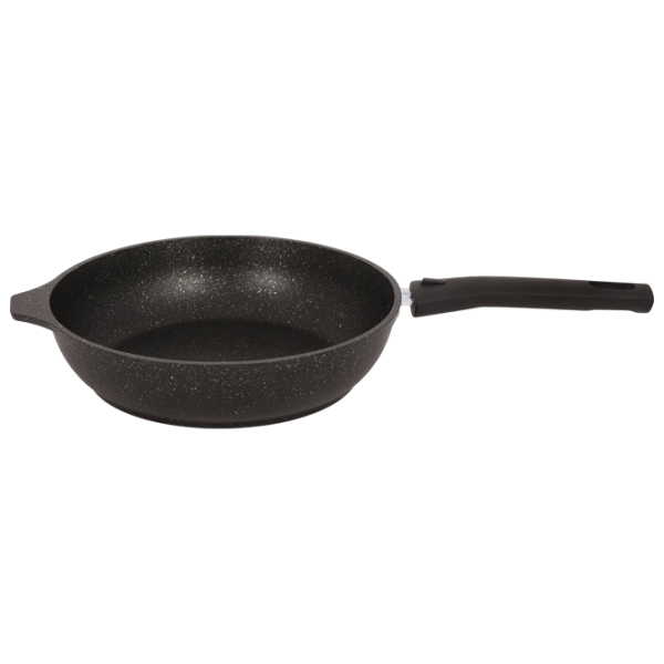 Tigaie Kukmara Marmura СМТ222А Universală / 22 cm / Black photo 1 Tigaie Kukmara Marmura СМТ222А Universală / 22 cm / Black photo 1