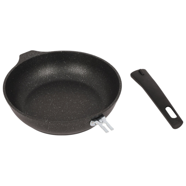 Tigaie Kukmara Marmura СМТ222А Universală / 22 cm / Black photo 4 Tigaie Kukmara Marmura СМТ222А Universală / 22 cm / Black photo 4