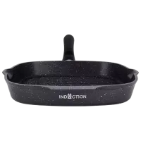 Сковорода Kukmara Marble Induction SGKMTI280A Tigaie-grill / / Черный photo 2