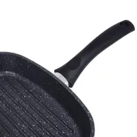 Сковорода Kukmara Marble Induction SGKMTI280A Tigaie-grill / / Черный photo 5