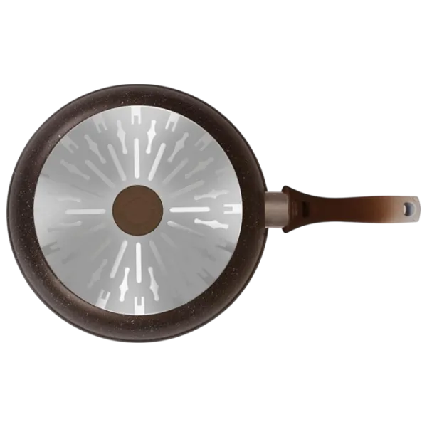 Tigaie Kukmara Marble Induction SMKI280A Universală / 28 cm / Brown photo 4 Tigaie Kukmara Marble Induction SMKI280A Universală / 28 cm / Brown photo 4