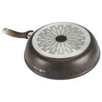 Сковорода Kukmara Marble Induction SMKI280A Универсальная / 28 см / Коричневый photo 6