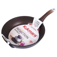 Сковорода Kukmara Marble Induction SMKI280A Универсальная / 28 см / Коричневый photo 8