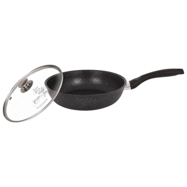 Tigaie Kukmara Marmura SMT24603A Universală / 24 cm / Black photo 1