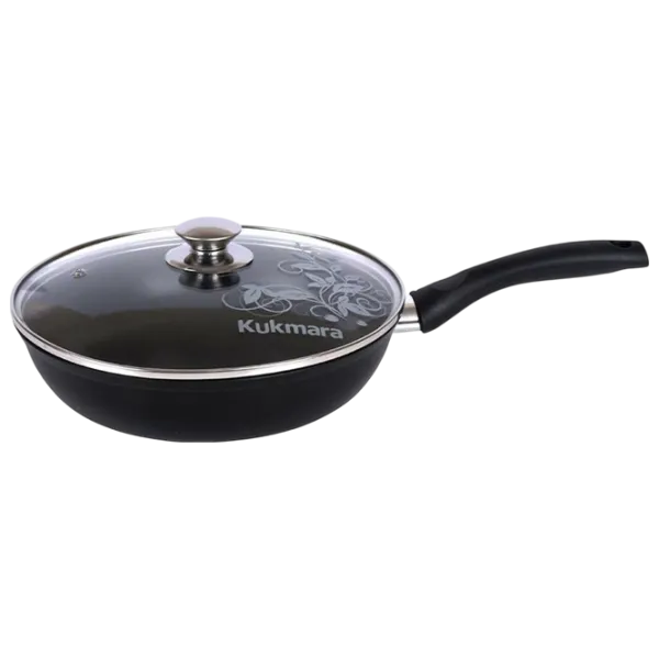 Tigaie Kukmara С242A Universală / 24 cm / Black photo 1