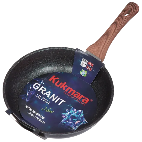 Tigaie Kukmara Granit Ultra SGG240A Universală / 24 cm / Black photo 4 Tigaie Kukmara Granit Ultra SGG240A Universală / 24 cm / Black photo 4