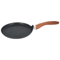 Сковорода Kukmara Granit Ultra SBGOI222A Для блинов / 22 см / Черный