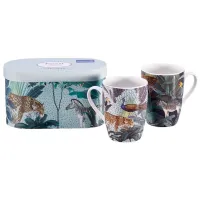 Набор кружек Korkmaz Forest 360 мл / Фарфор / Разноцветный