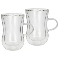 Набор кружек Fissman 16496 150 мл / Стекло / Прозрачный
