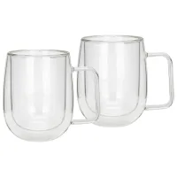 Набор кружек Fissman 16499 300 мл / Стекло / Прозрачный