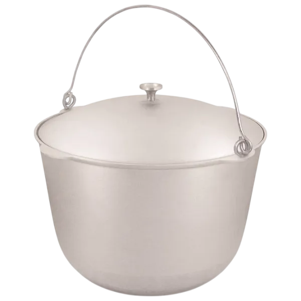 Ceaun pentru grătar Kukmara KP300 30l / Aluminiu / Silver photo 1