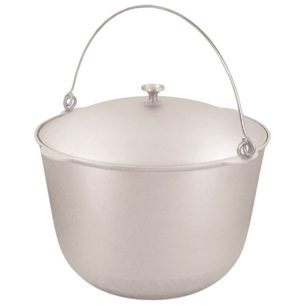 Ceaun pentru grătar Kukmara KP300 30l / Aluminiu / Silver photo 1