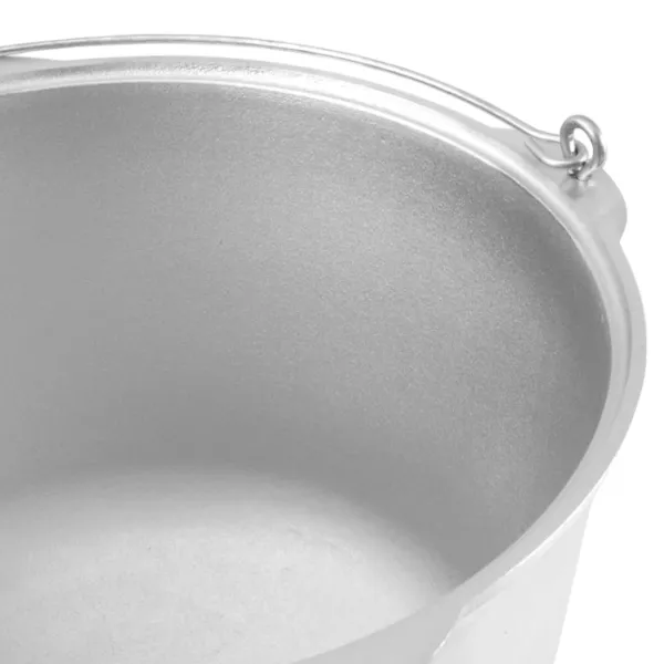 Ceaun pentru grătar Kukmara KP300 30l / Aluminiu / Silver photo 4