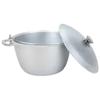 Ceaun pentru grătar Kukmara KP60 6 ll / Aluminiu / Silver photo 3