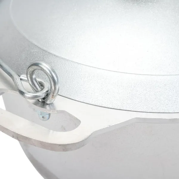 Ceaun pentru grătar Kukmara KP60 6 ll / Aluminiu / Silver photo 4