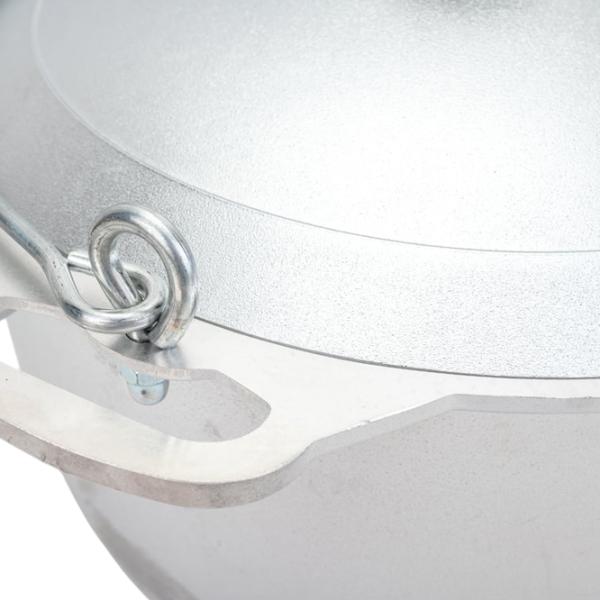 Ceaun pentru grătar Kukmara KP60 6 ll / Aluminiu / Silver photo 4