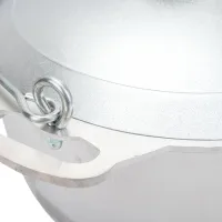 Ceaun pentru grătar Kukmara KP60 6 ll / Aluminiu / Silver photo 4
