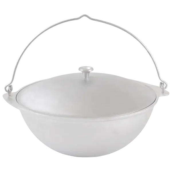 Ceaun pentru grătar Kukmara KP61 6 ll / Aluminiu / Silver photo 1
