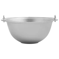 Ceaun pentru grătar Kukmara KP70 7l / Aluminiu / Silver photo 3