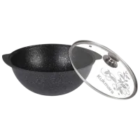 Ceaun pentru pilaf Kukmara КМТ37А 3.5l / Aluminiu / Black photo 2