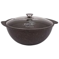 Казан для плова Kukmara КМК37А 3.5л / Алюминий / Коричневый