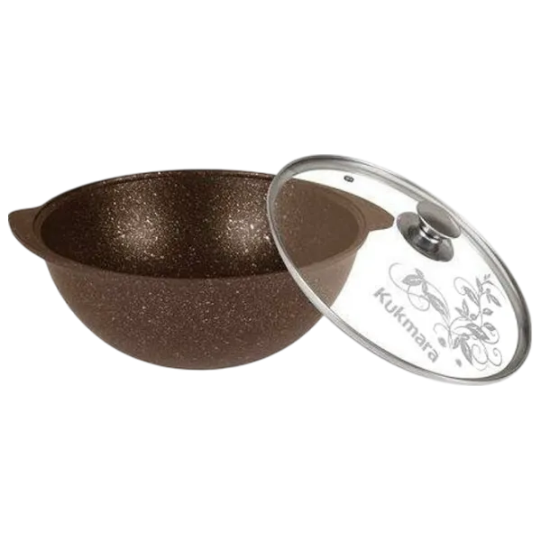 Ceaun pentru pilaf Kukmara КМК37А 3.5l / Aluminiu / Brown photo 2