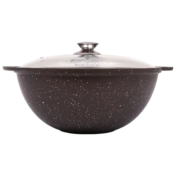 Ceaun pentru pilaf Kukmara КМК37А 3.5l / Aluminiu / Brown photo 3