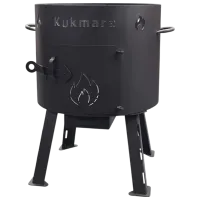 Cuptor pentru cazan Kukmara UK04 Oțel inoxidabil / Black