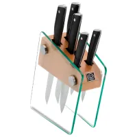 Set de cuțite Korkmaz A685 Oțel inoxidabil / Silver