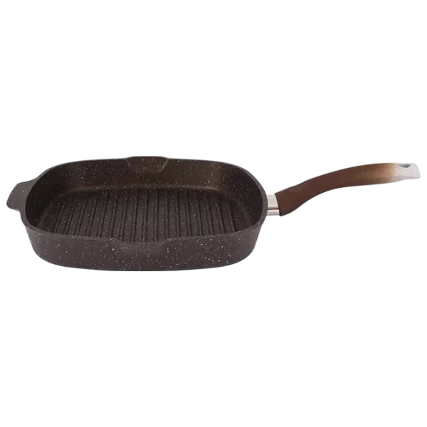 Сковорода Kukmara Marmura SGKMK280A Tigaie-grill / / Коричневый photo 2 Сковорода Kukmara Marmura SGKMK280A Tigaie-grill / / Коричневый photo 2