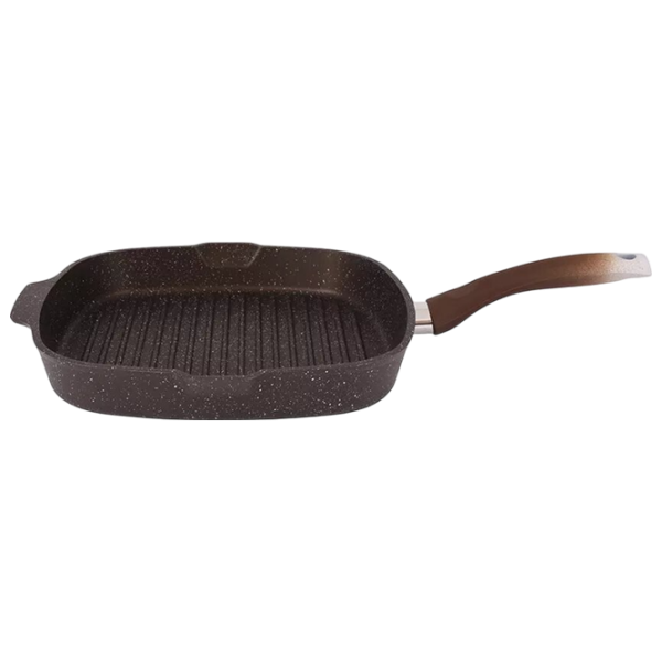 Сковорода Kukmara Marmura SGKMK280A Tigaie-grill / / Коричневый photo 2 Сковорода Kukmara Marmura SGKMK280A Tigaie-grill / / Коричневый photo 2