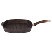 Сковорода Kukmara Marmura SGKMK280A Tigaie-grill / / Коричневый photo 2