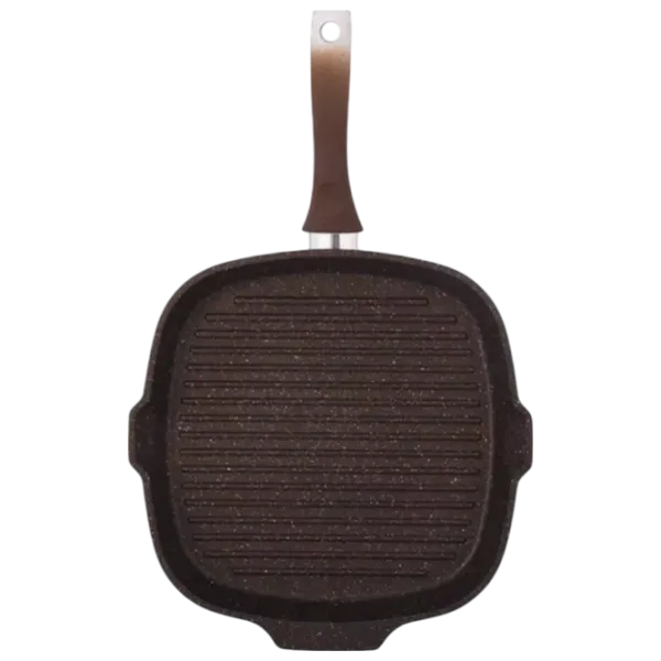 Сковорода Kukmara Marmura SGKMK280A Tigaie-grill / / Коричневый photo 3 Сковорода Kukmara Marmura SGKMK280A Tigaie-grill / / Коричневый photo 3