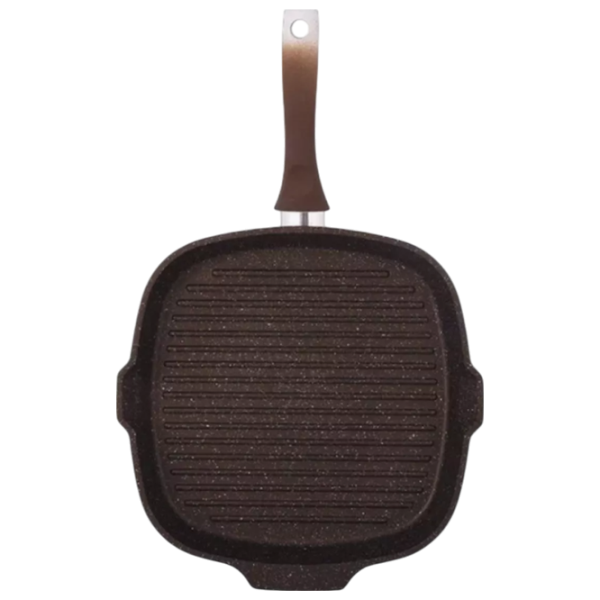 Сковорода Kukmara Marmura SGKMK280A Tigaie-grill / / Коричневый photo 3 Сковорода Kukmara Marmura SGKMK280A Tigaie-grill / / Коричневый photo 3