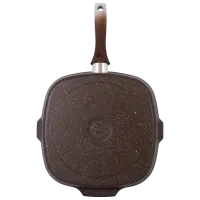 Сковорода Kukmara Marmura SGKMK280A Tigaie-grill / / Коричневый photo 4