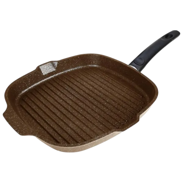 Tigaie Kukmara Marmura SGKMK281A Tigaie-grill / / Brown photo 1 Tigaie Kukmara Marmura SGKMK281A Tigaie-grill / / Brown photo 1