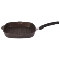 Сковорода Kukmara Marmura SGKMK281A Tigaie-grill / / Коричневый photo 2